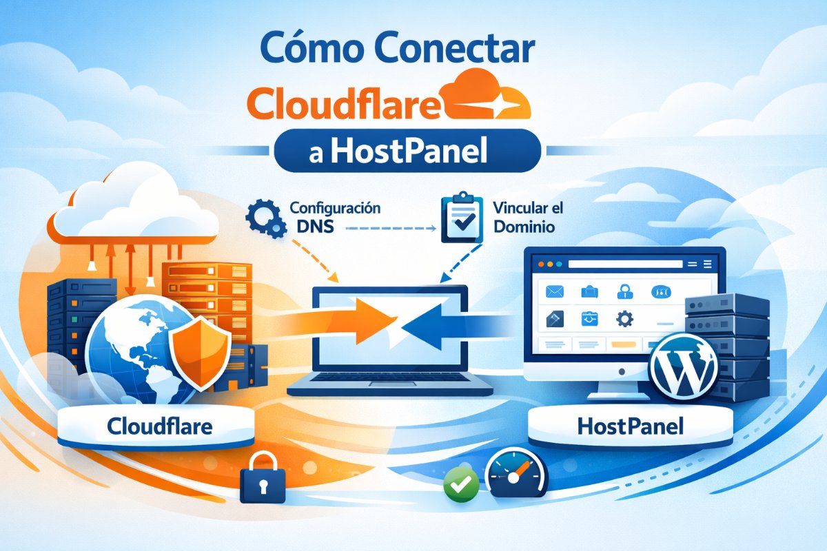 Cómo conectar Cloudflare a HostPanel